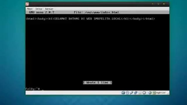 4 Video Tutorial WebServer Debian 5 смотреть онлайн