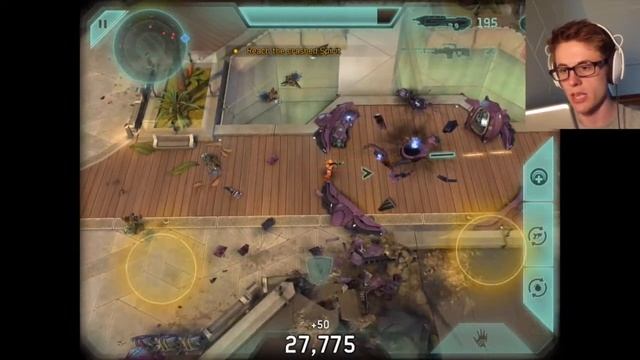 Halo: Spartan Strike IOS Gameplay - Mission 2! смотреть онлайн