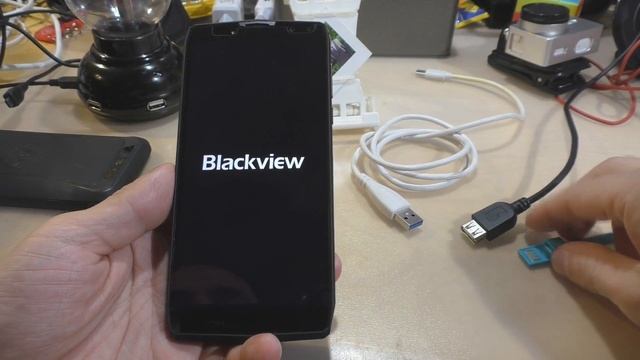 Установка 8.1 Lite Rom от Ломастера на Blackview P10000 Pro - наглядно