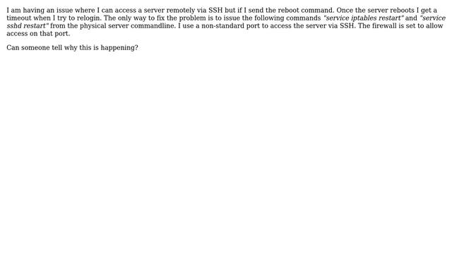 DevOps & SysAdmins: No SSH access after reboot (2 Solutions!!) смотреть онлайн
