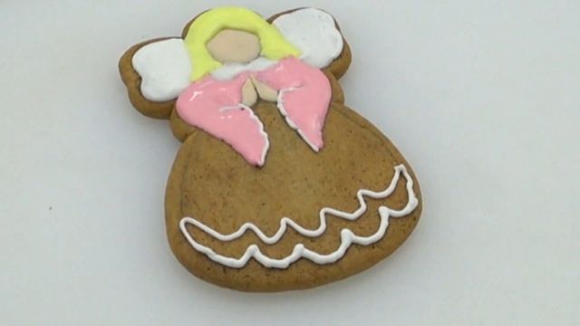 ИМБИРНЫЕ ПРЯНИКИ "АНГЕЛЫ" | Пряники на Рождество и Новый год | ХОЗЯЮШКА смотреть онлайн