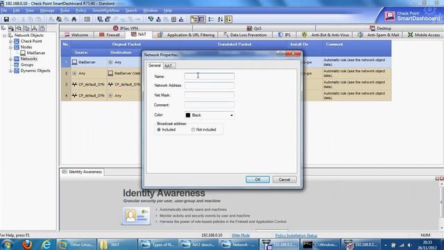 Network Address Translation - Check Point R75 Firewalls - Tutorial & Configuration Part 2 смотреть онлайн