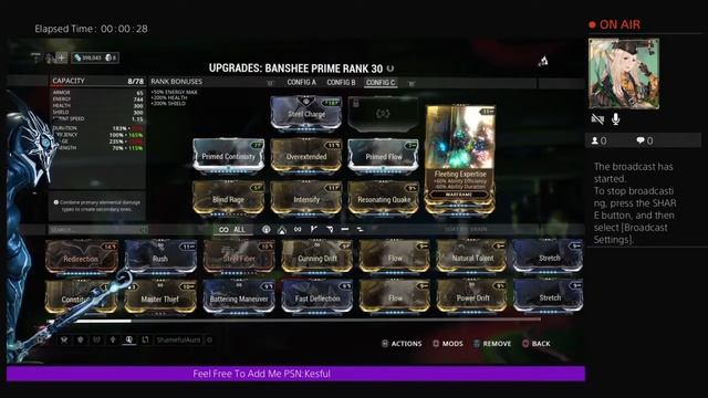 Warframe:Banshee Resonating Quake Build 2017 смотреть онлайн