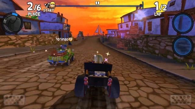 Last Car Standing ft. Roxie Roller & Bone Shaker - Daily Challenge - Beach Buggy Racing 2 смотреть онлайн