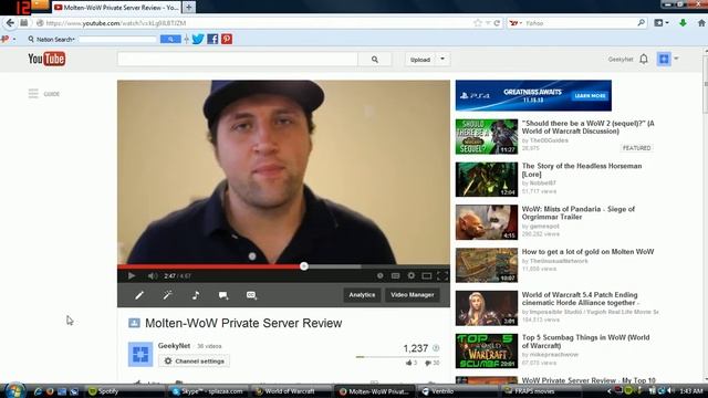 Molten-WoW Private Server Review