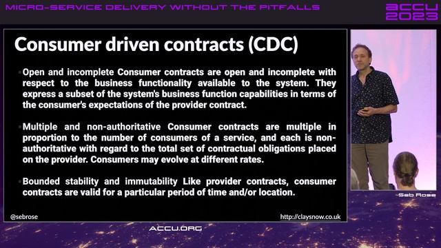 Micro-Service Delivery Without the Pitfalls - Seb Rose - ACCU 2023 смотреть онлайн
