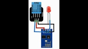 MAKE A WEATHER STATION ,GET DATA ON YOUR PC OR MOBILE SCREEN WITH TASMOTA. ( ESP8266-01 with DHT11)
