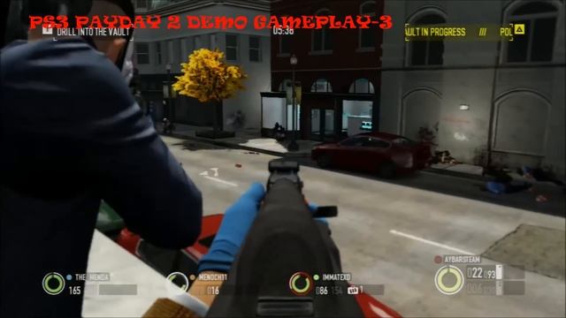 PS3 PAYDAY 2 DEMO GAMEPLAY-3 смотреть онлайн