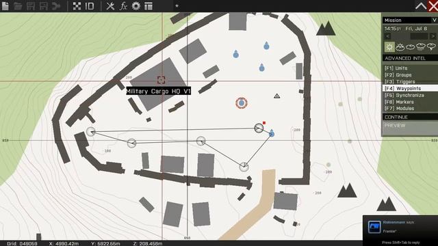 Arma 3 Editor Tutorial Waypoints смотреть онлайн