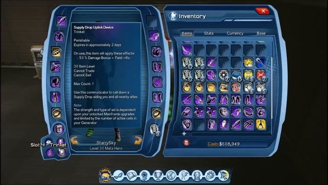 DCUO Hard Light DPS Trinkets+End Game Stats. смотреть онлайн