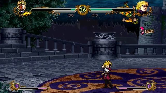JOJO MUGEN [JUS] DIO VS Dio brando смотреть онлайн