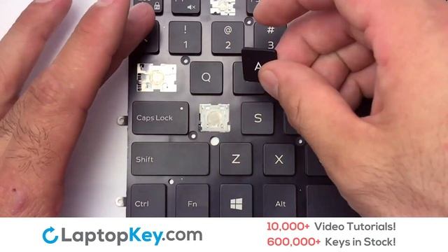 Dell Keyboard Keys Repair Installation Inspiron 13 7000 Series 7348 7352 7359 NSK-LS0BW смотреть онлайн