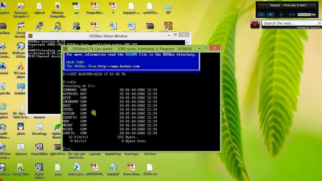 How to install DOSBox and run old dos programs on windows 8 смотреть онлайн