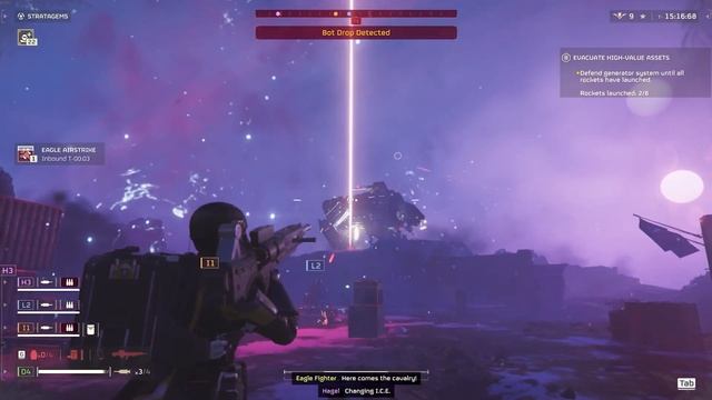 Factory Strider Encounter - Helldivers 2 смотреть онлайн