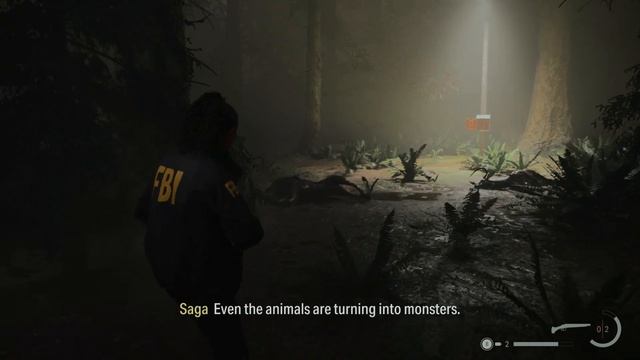 Alan Wake 2 - Return 2 The Heart: Investigate The Previously Flooded Area: Kill Grey Wolf Gameplay смотреть онлайн