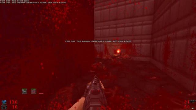 Brutal Pack 10-6.1 mod with the doomone.wad - getting my ass kicked in E1M1 смотреть онлайн