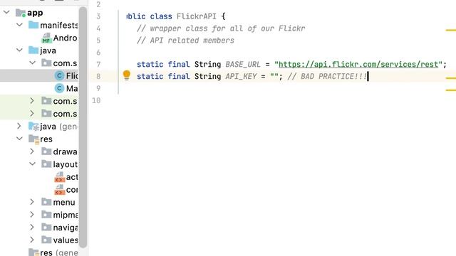 Introduction to Web Services in Android using the Flickr API (Part 1/2) смотреть онлайн