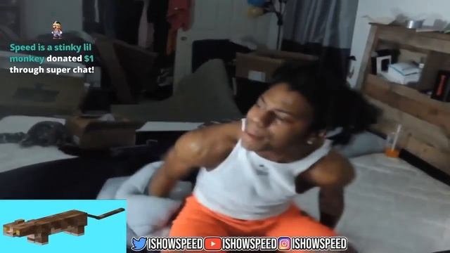 iShowSpeed Sleep Stream, But Fans Playing clips 😂😂 смотреть онлайн