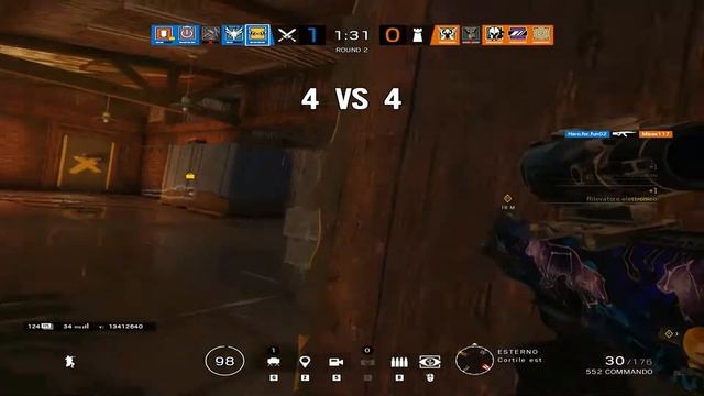 Full team rush IQ - Rainbow Six Siege Gameplay! смотреть онлайн