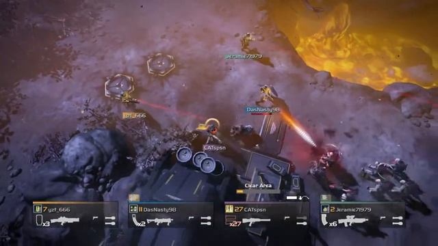 HELLDIVERS 4 Player Co-op смотреть онлайн