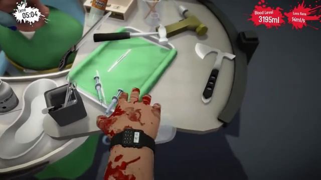 Surgeon Simulator PS4 gameplay - eye transplant смотреть онлайн