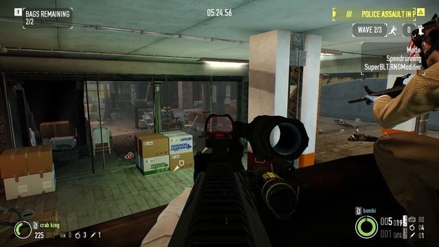 Payday 2 Speedrun / Safe House Raid / Co-op With Seeker / DS / 10:39 смотреть онлайн