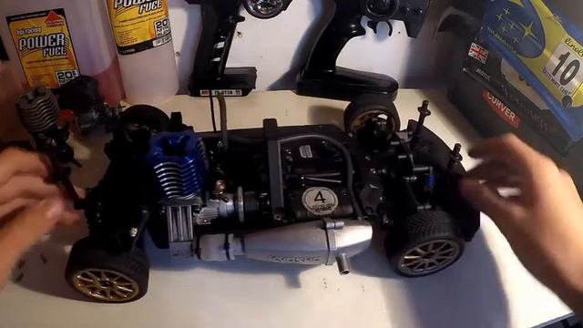 Rc Car Nitro Engine Change vx-18 | #2 смотреть онлайн