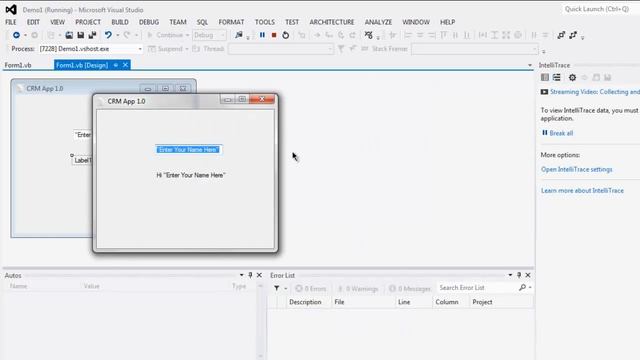 Visual Basic .Net WinForms TextBox Control смотреть онлайн