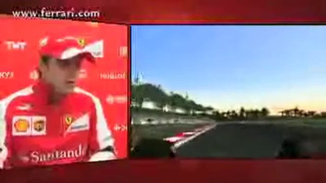 Felipe Massa Virtual Test смотреть онлайн