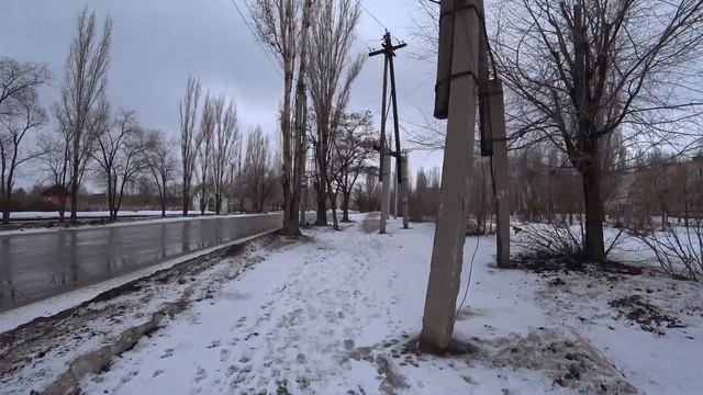 Прогулка по ул. Комсомольская г. Балаково. смотреть онлайн