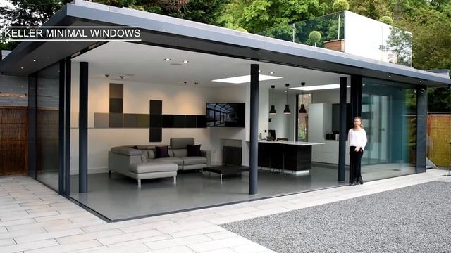 Крупноформатные створки Keller minimal windows. смотреть онлайн