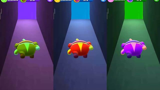 Om Nom: Run - 3 x - Gameplay - Happy games LILU (Android, iOS) смотреть онлайн