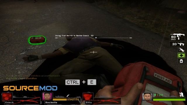 [L4D y L4D2] plugin: emergency treatment with first aid kit and CPR смотреть онлайн