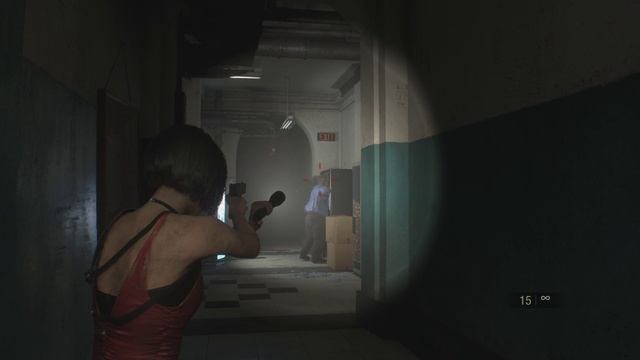 Resident Evil 2 Remake Второе Сценарий Ада Вонг Приступает Добывать Информацию