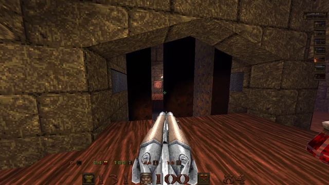 Quake 1.5 - E2M6: The Dismal Oubliette (Nightmare 100%) смотреть онлайн