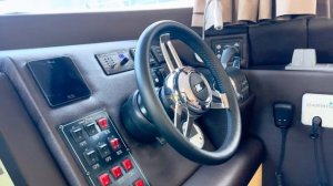 Обзор стальной моторной яхты Popilov 14.99.