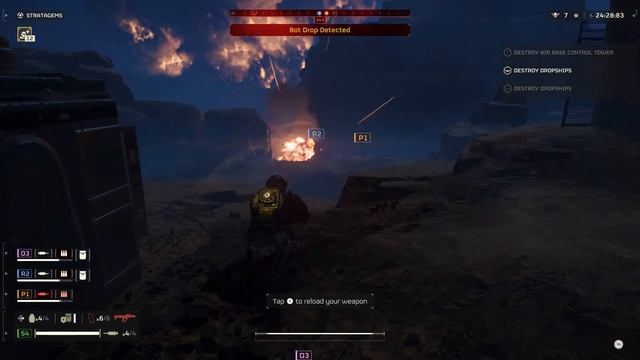Completing a Major Order on Helldivers 2 смотреть онлайн