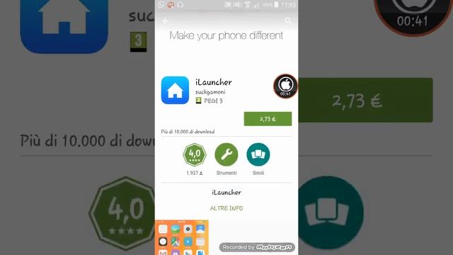 Launcher ios 8 e 9 per tutti 👍 смотреть онлайн