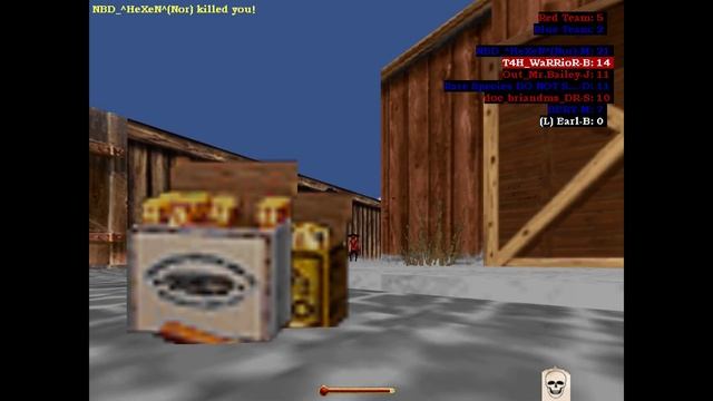 LucasArts Outlaws - CTF at Frostbite Acres смотреть онлайн