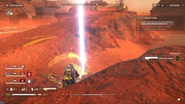Helldivers 2 – Stratagem ball gets stuck on me смотреть онлайн