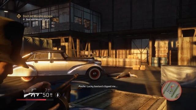 Let's play Mafia Definitive Edition Part 12 - The death of Morello смотреть онлайн