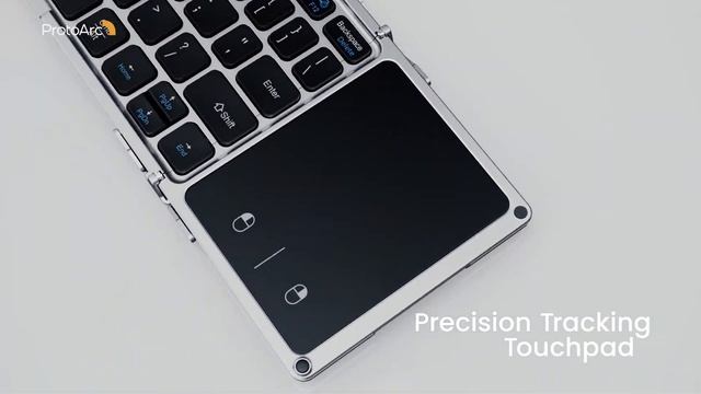 The Ultimate Travel Keyboard - ProtoArc XK02 Foldable Bluetooth Keyboard with Touchpad смотреть онлайн