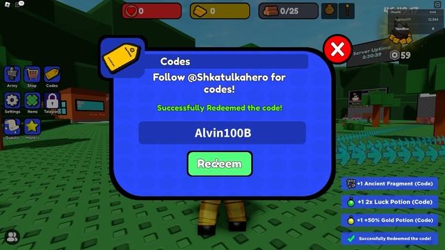 ALL NEW *SECRET CODES* IN ROBLOX CONTROL ARMY (roblox control army codes) NEW смотреть онлайн