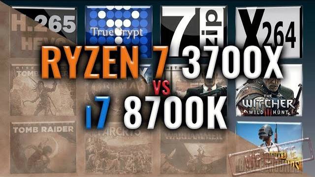 3700X VS 8700K