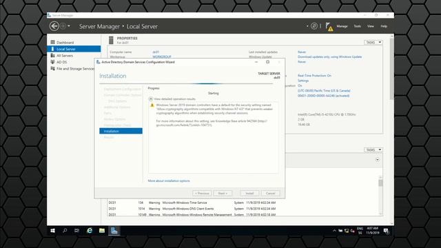 How to Setup a Domain Controller on Windows Server 2019 смотреть онлайн