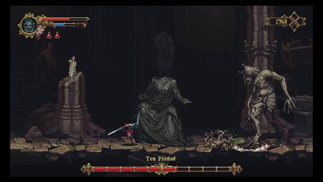 Blasphemous Ten Piedad Boss fight por un novato смотреть онлайн