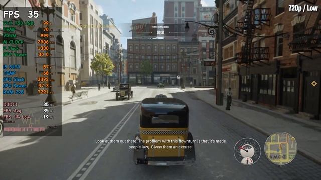 Mafia: Definitive Edition (2022) | GTX 750 1GB - i5 3470 | смотреть онлайн