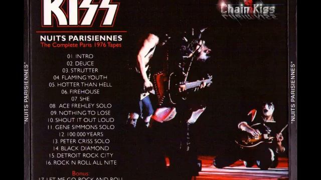 Kiss - Firehouse live Paris, France OLYMPIA смотреть онлайн