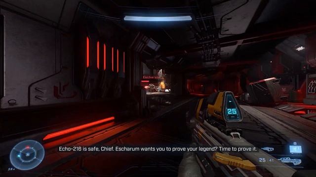 Halo Infinite - Master Chief vs Escharum Boss Fight - PC смотреть онлайн