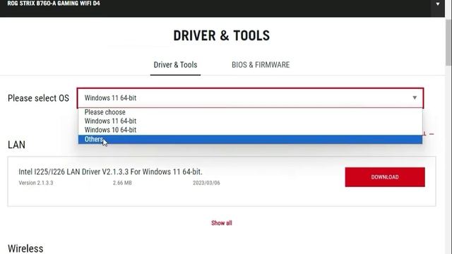 How to Download driver Asus ROG STRIX B760 A GAMING WIFI D4 Motherboard windows 11 or 10 смотреть онлайн